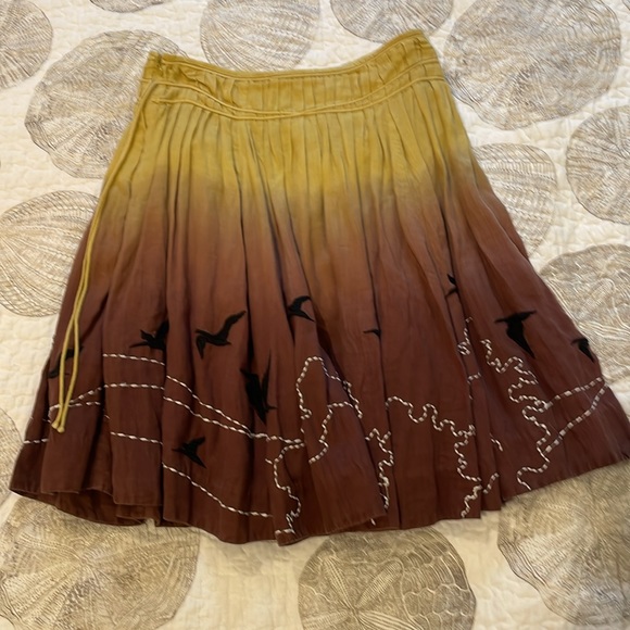 Ombré Bird skirt by Lithe - Picture 6 of 8